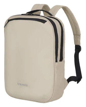 Travelite Basics Everyday Backpack béžový městský batoh