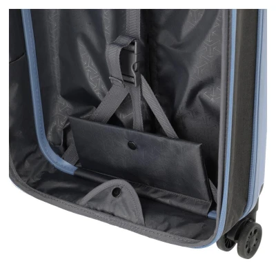 Travelite Basics Foldable Trolley S Denim + příruční váha zdarma