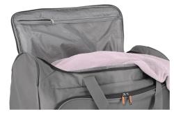 Travelite Basics Fresh Wheeled Duffle Anthracite taška