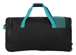 Travelite Basics Fresh Wheeled duffle L Black/petrol