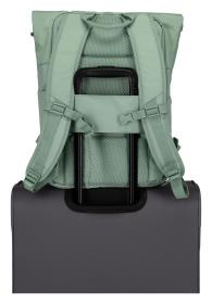 Travelite Basics Roll-up Backpack Light green batoh
