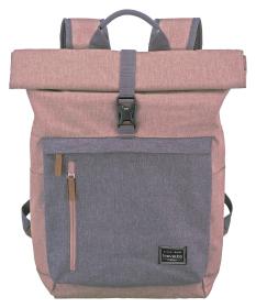 Travelite Basics Roll-up Backpack Rose batoh
