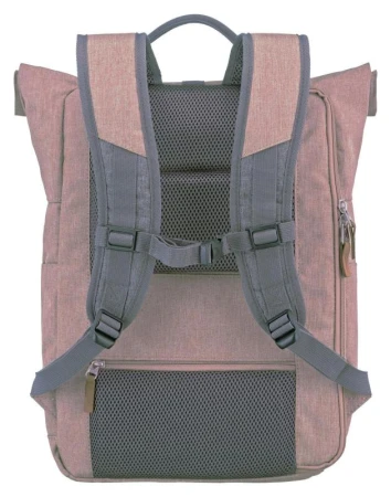 Travelite Basics Roll-up Backpack Rose batoh