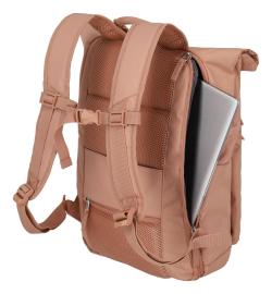 Travelite Basics Rollup Backpack Rose batoh