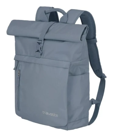 Travelite Basics Roll-up Backpack Smoke blue batoh Travelite Basics Roll-up Backpack Smoke blue batoh