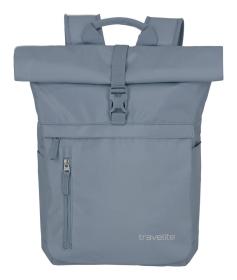 Travelite Basics Roll-up Backpack Smoke blue batoh