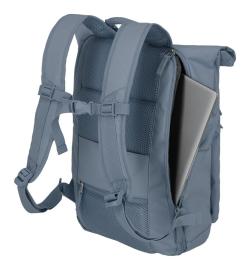 Travelite Basics Roll-up Backpack Smoke blue batoh