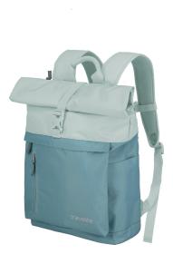 Travelite Basics Rollup Backpack Ice Blue batoh