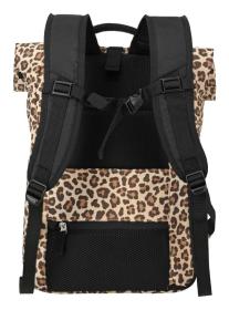 Travelite Basics Rollup Backpack Leopard batoh