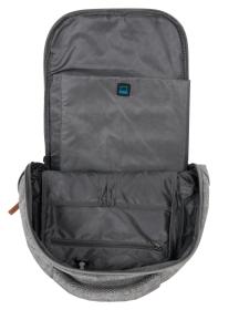 Travelite Basics Safety Backpack Light grey batoh