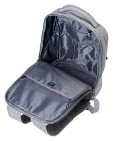 Travelite Basics Safety Backpack Light grey batoh