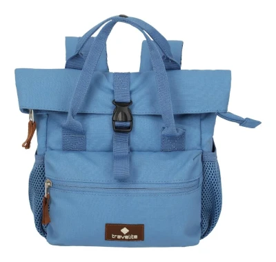 Travelite Basics Short Handle Mini Denim městský batoh