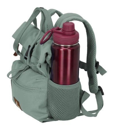 Travelite Basics Short Handle Mini mentolový městský batoh