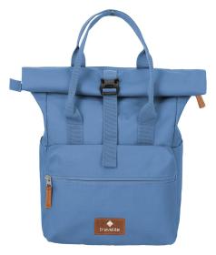 Travelite Basics Short Handle Roll-up Denim batoh