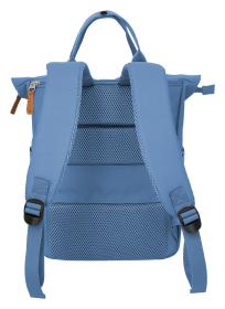 Travelite Basics Short Handle Roll-up Denim batoh