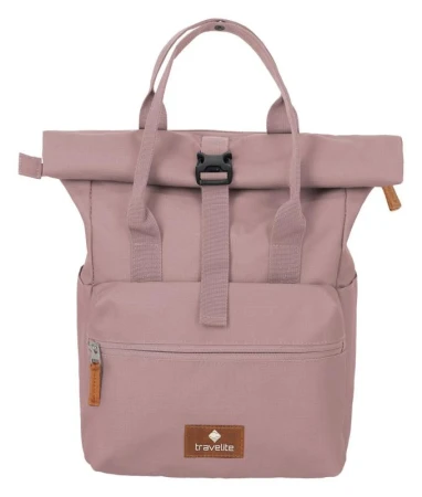 Travelite Basics Short Handle Roll-up Smoky rose batoh