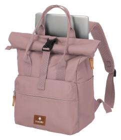 Travelite Basics Short Handle Roll-up Smoky rose batoh