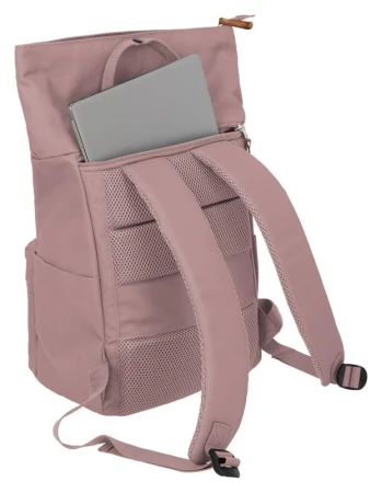 Travelite Basics Short Handle Roll-up Smoky rose batoh