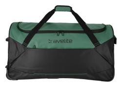 Travelite Basics Trolley Travel Bag Black/green taška