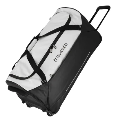 Travelite Basics Trolley Travel Bag Black/white taška
