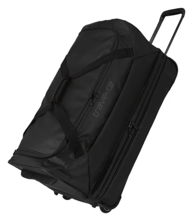 Travelite Basics Wheeled Duffle exp. Black taška