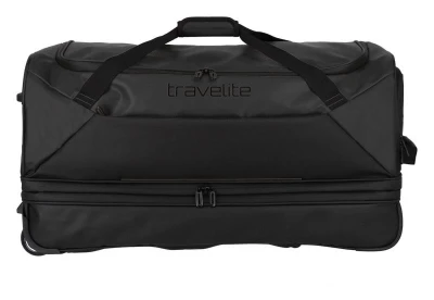 Travelite Basics Wheeled Duffle exp. Black taška