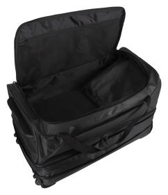 Travelite Basics Wheeled Duffle exp. Black taška