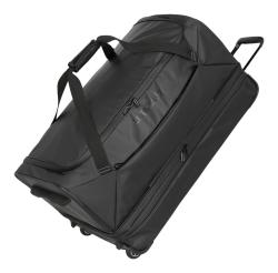 Travelite Basics Wheeled duffle expand Black + kozmetická taštička zadarmo