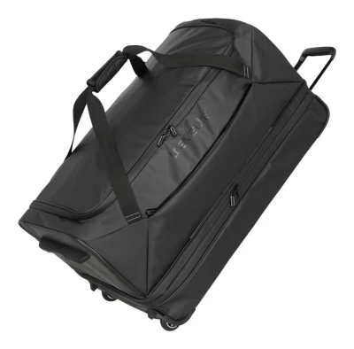 Travelite Basics Wheeled duffle expand Black + kosmetická taštička zdarma