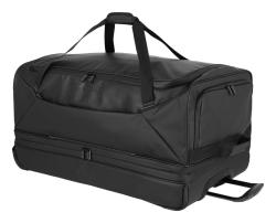 Travelite Basics Wheeled duffle expand Black + kosmetická taštička zdarma