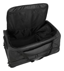 Travelite Basics Wheeled duffle expand Black + kosmetická taštička zdarma