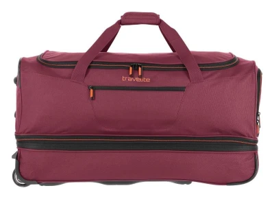 Travelite Basics Wheeled duffle L Bordeaux taška