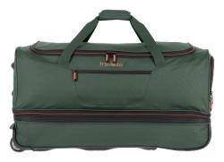 Travelite Basics Wheeled duffle L Dark green taška