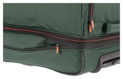 Travelite Basics Wheeled duffle L Dark green taška