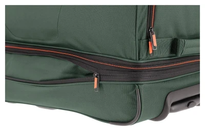 Travelite Basics Wheeled duffle L Dark green taška