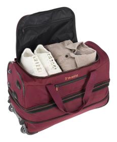 Travelite Basics Wheeled duffle S Bordeaux taška