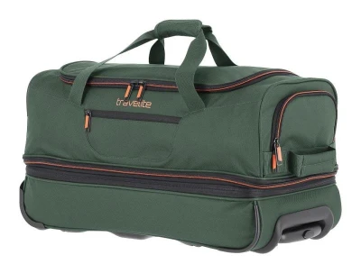 Travelite Basics Wheeled duffle S Dark green taška