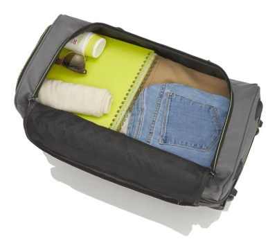 Travelite Basics Wheeled duffle S Navy/orange taška