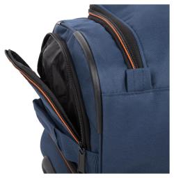 Travelite Basics Wheeled duffle S Navy/orange taška