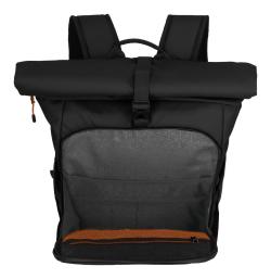 Travelite Briize Backpack M Roll-Up Black batoh