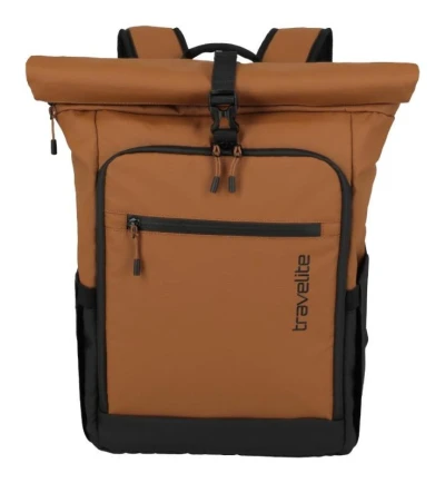 Travelite Briize Backpack M Roll-Up Curry batoh Travelite Briize Backpack M Roll-Up Curry batoh