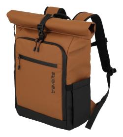 Travelite Briize Backpack M Roll-Up Curry batoh