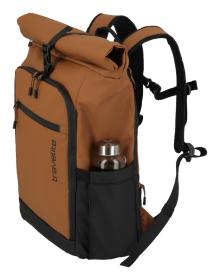 Travelite Briize Backpack M Roll-Up Curry batoh