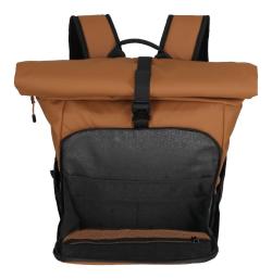 Travelite Briize Backpack M Roll-Up Curry batoh