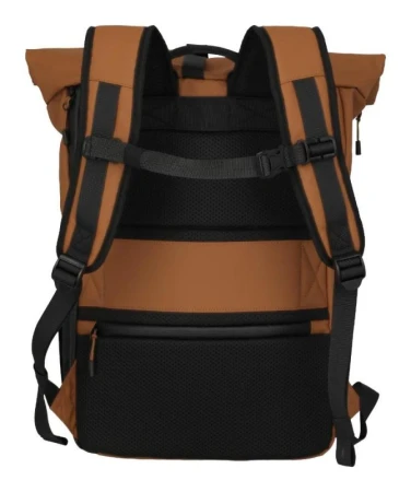 Travelite Briize Backpack M Roll-Up Curry batoh