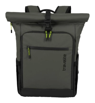 Travelite Briize Backpack M Roll-Up Khaki batoh Travelite Briize Backpack M Roll-Up Khaki batoh