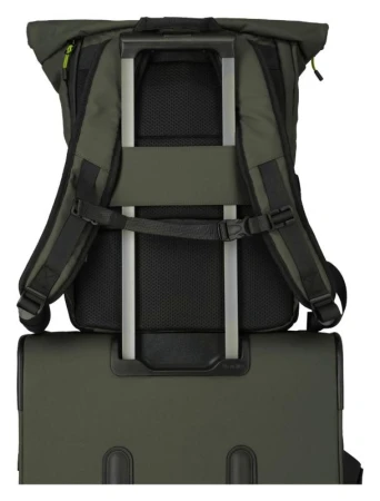 Travelite Briize Backpack M Roll-Up Khaki batoh