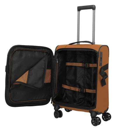 Travelite Briize S hnědý kabinový kufr