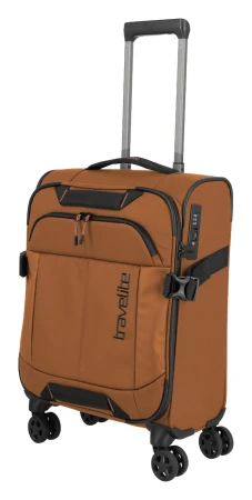 Travelite Briize S hnědý kabinový kufr