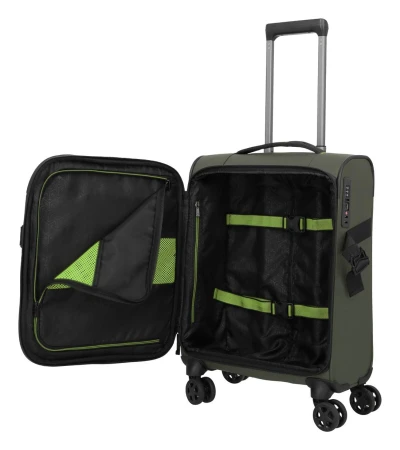 Travelite Briize S khaki kabinový kufr
